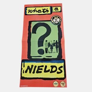 The Nields Gotta Get Over Greta 1997‎ Promo Poster 12x24 Double Sided Rock Folk